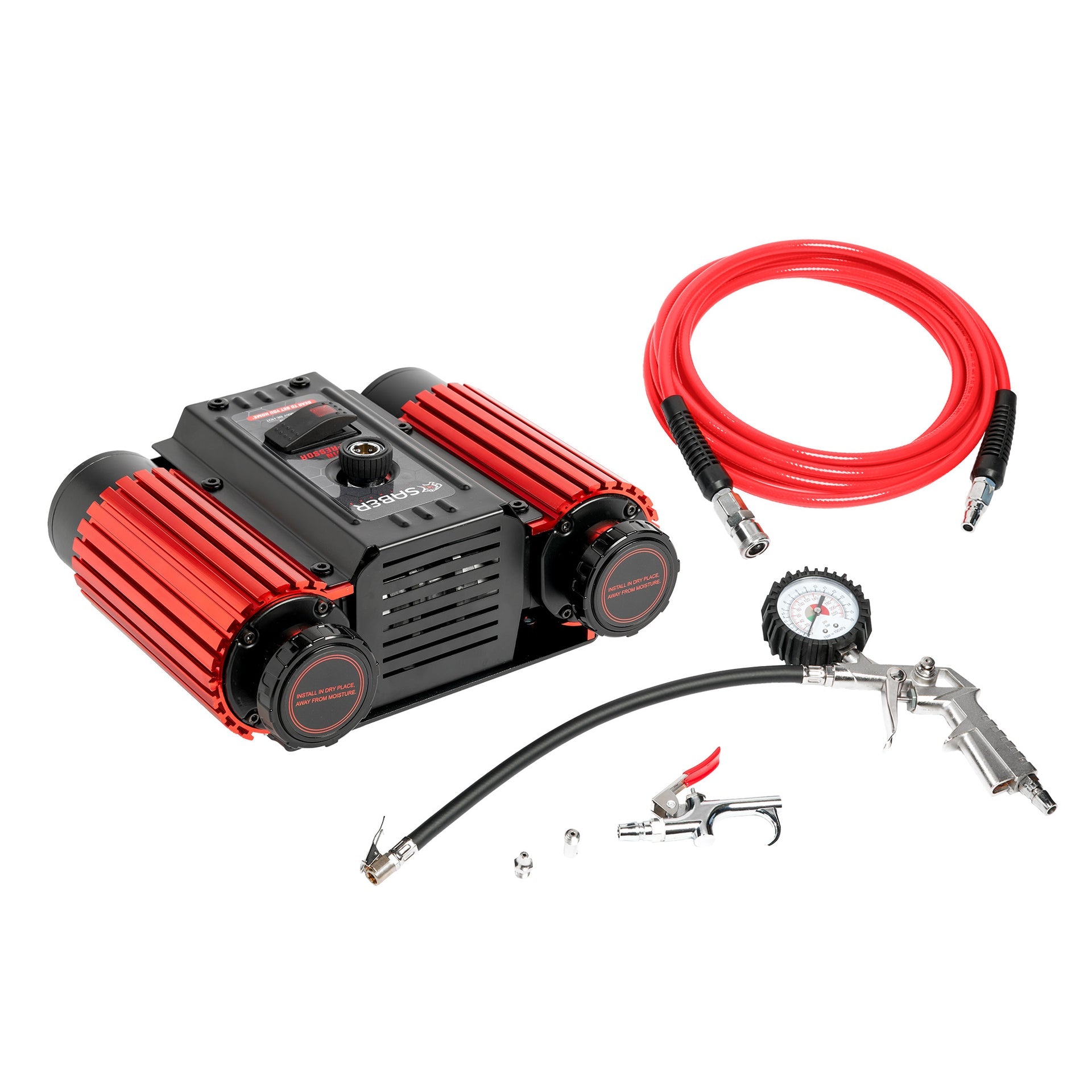 Twin Air Compressor And Inflation Kit