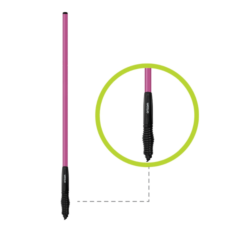 Anu806pnk 6.5dbi Pink UHF Cb Antenna With Detachable Pole