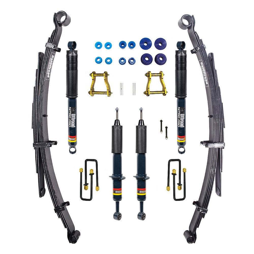Toyota Hilux N80 2015 On Caloffroad Nitro Pro Series 4x4 Lift Kit Tour Pack, 2 Inch Lift