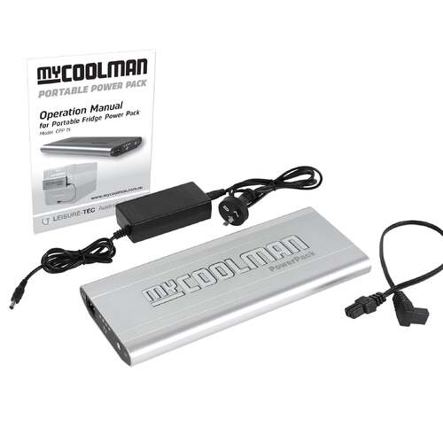 Mycoolman 15ah Lifep04 (Magnetic) Powerpack W/ Charger & Cable