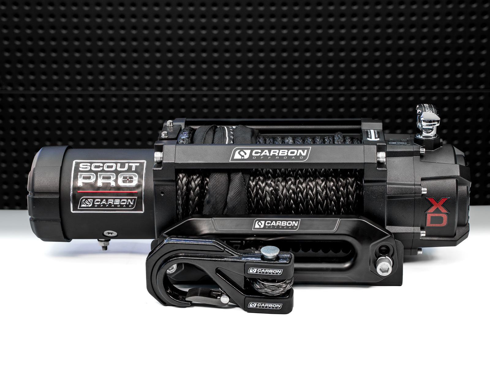 Carbon Scout Pro - 10000lb Winch V3 - CW - XD10BLK 1