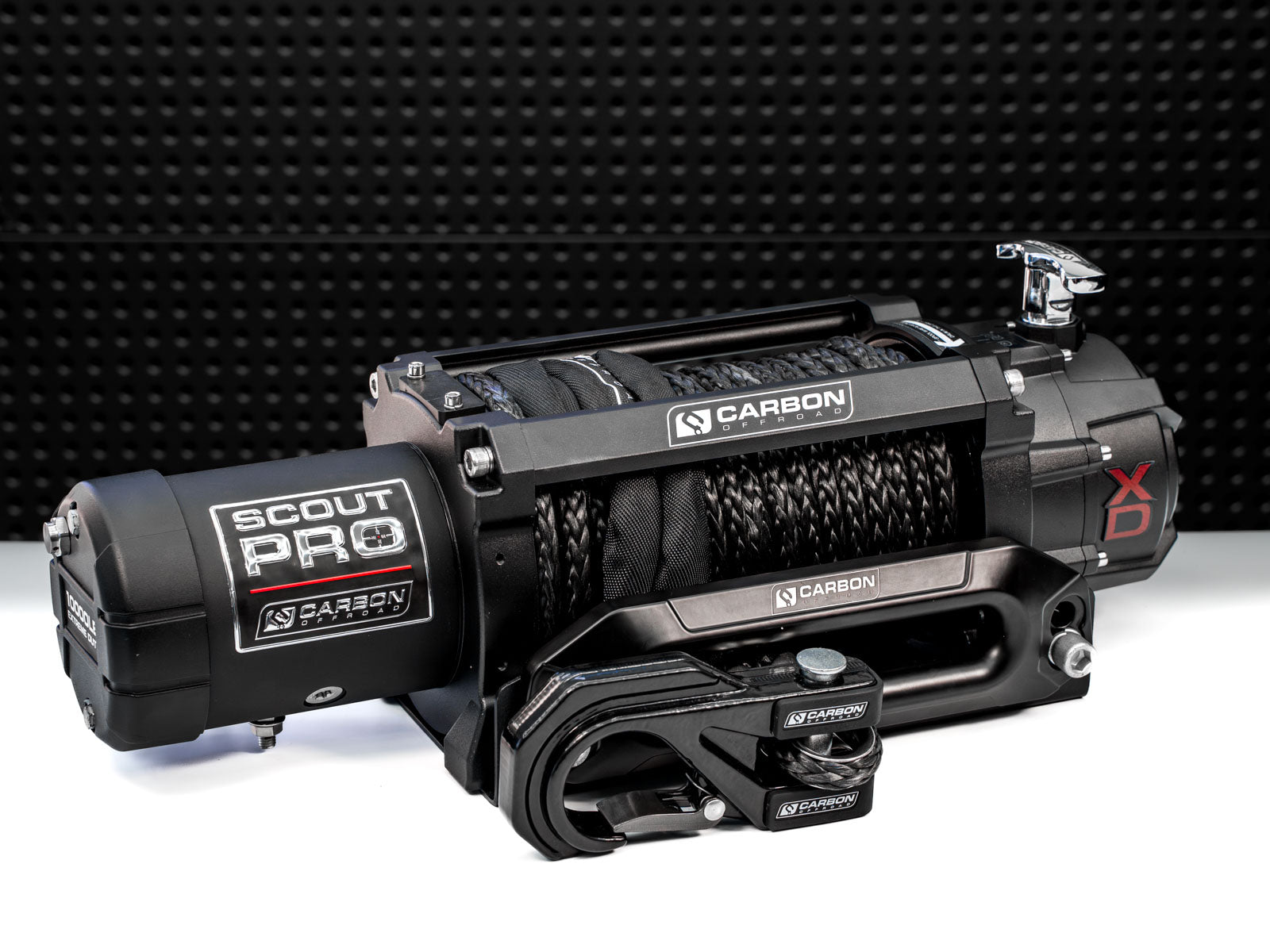 Carbon Scout Pro - 10000lb Winch V3 - CW - XD10BLK 2