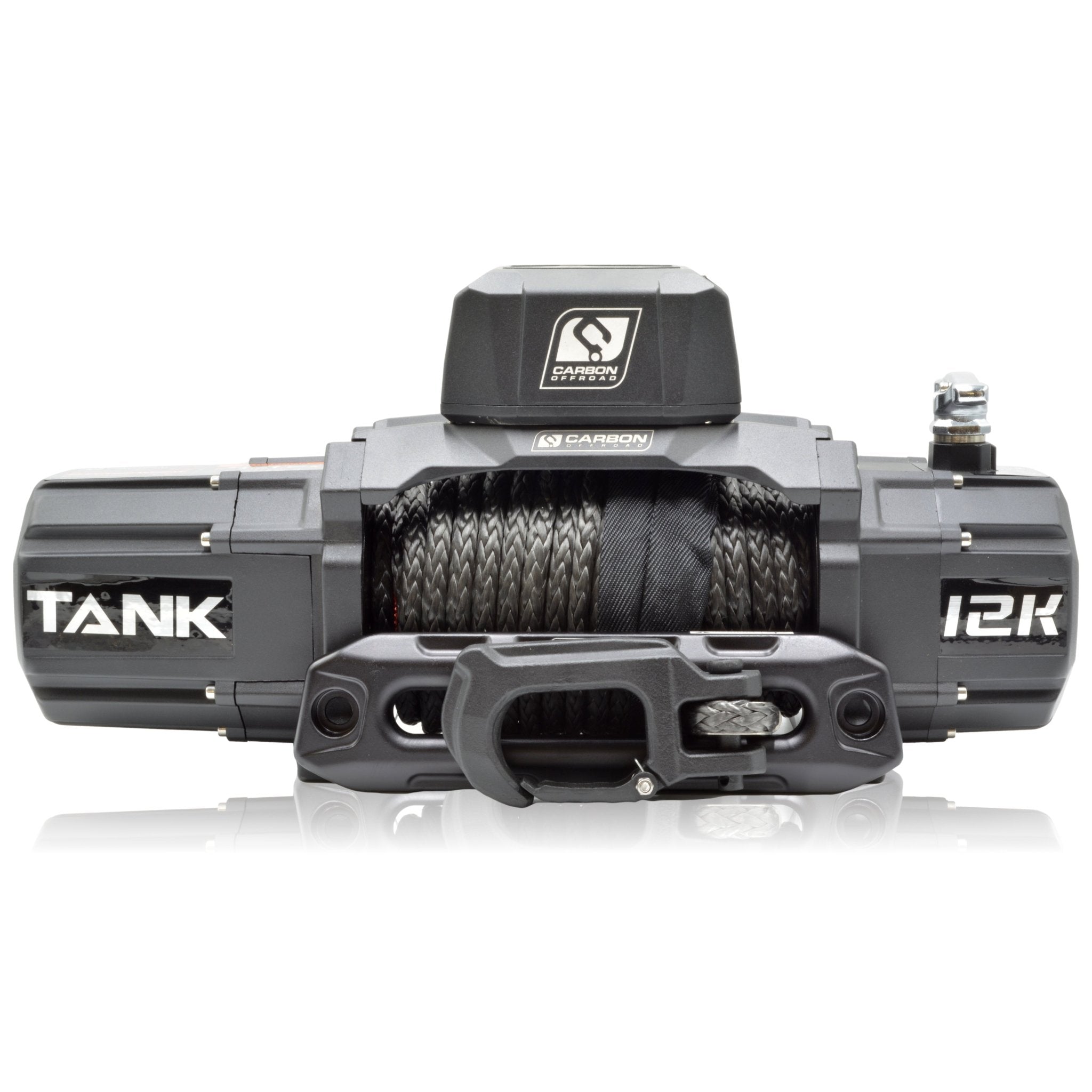 Carbon TANK - 12000lb Winch 12V - CW - TK12BLK 1