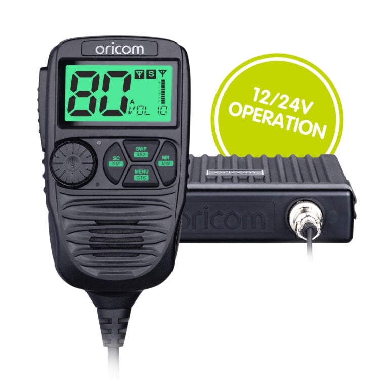 Dtx4200xdv Dual Receive UHF Cb Radio With Dual Voltage And Ip Rating