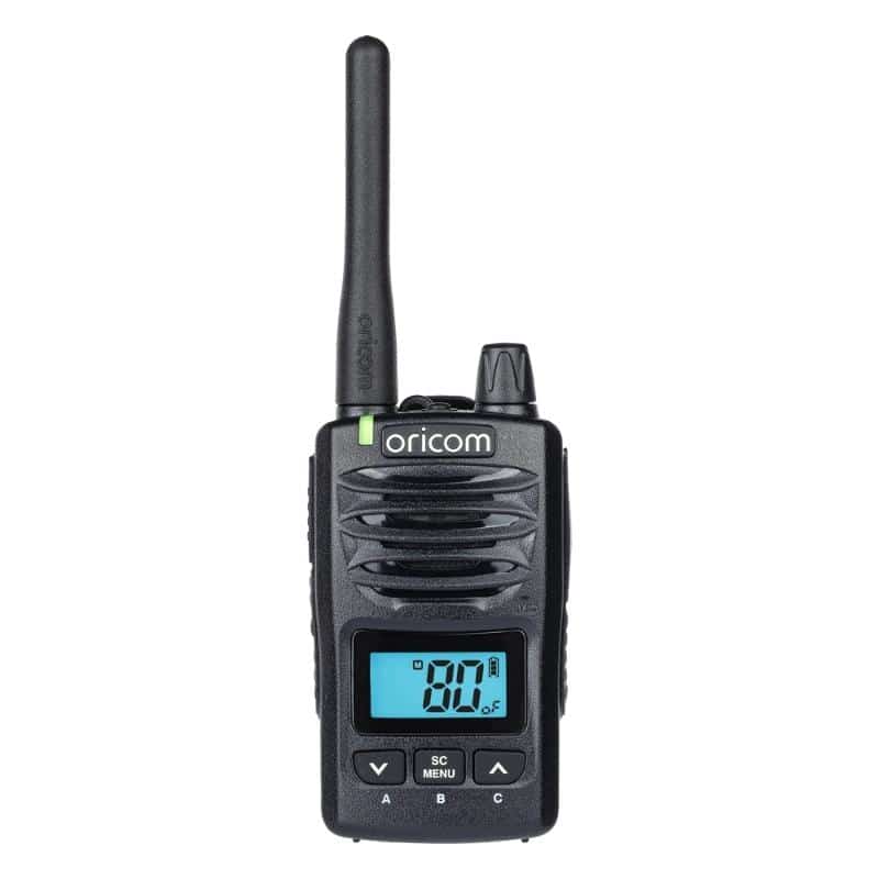 DTX600RD Waterproof Ip67 5 Watt Handheld UHF Cb Radio (Black)