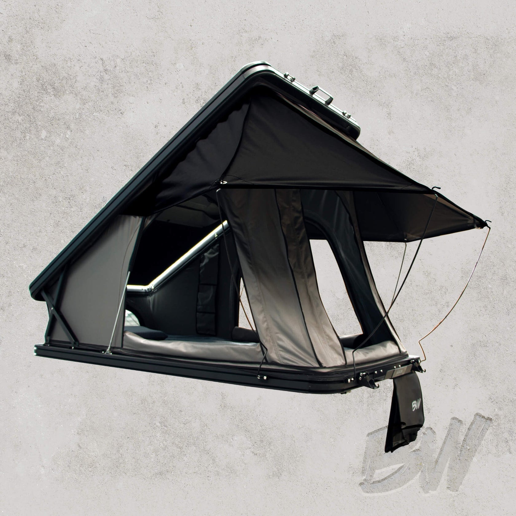 dog rooftop tent BUSHWAKKA