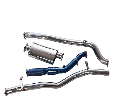 3" Turbo Back Exhaust - Toyota - 78 Series Troop Carrier 4.5L V8  03/2007 - 07/2016