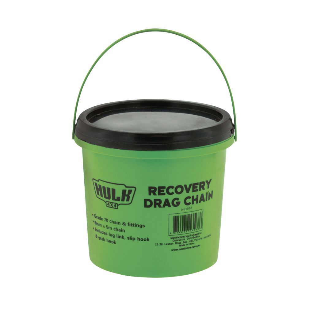 Recovery Drag Chain 8000kg Min Breaking Strain