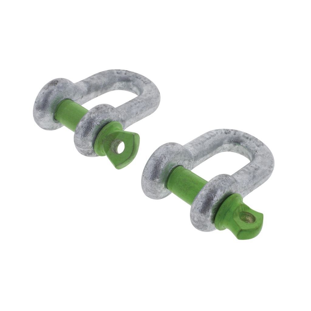 D Shackle 8mm (2pk)