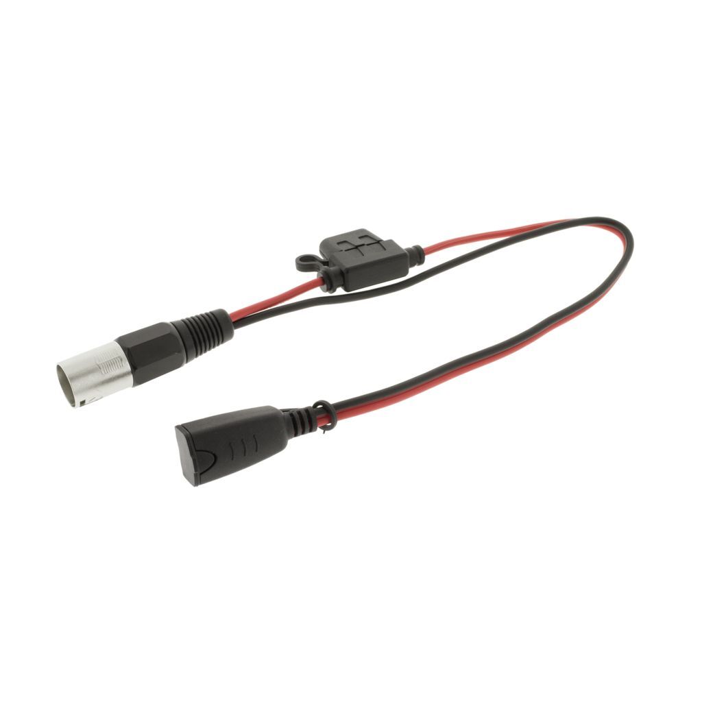 Pkt 1 Xlr 3 Pin Metal Connectr W/ 40cm Lead T/S Hulk Battery Chargers Hulk Pro