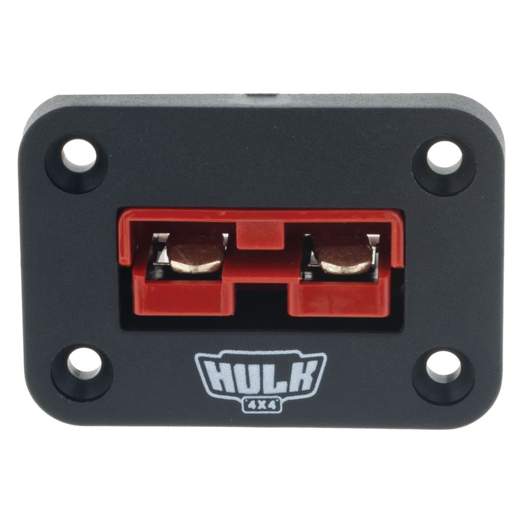 Single Flush Mount Housing With 50a Red Plug