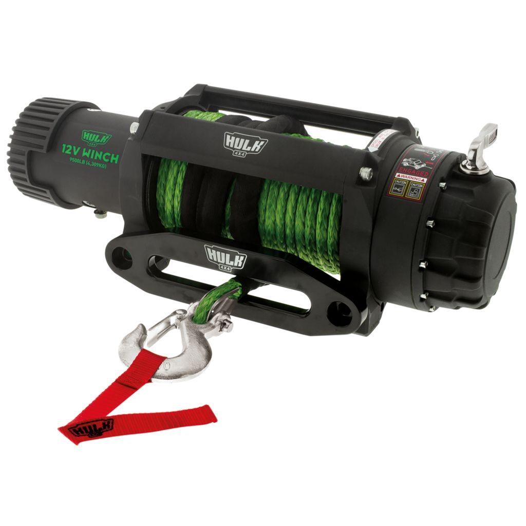 Electric 4x4 Winch Professional Series Dyneema Rope 9500lbs (4300kg)