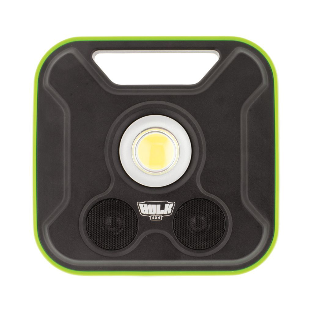 Led Work Light With Speakers & Torch
