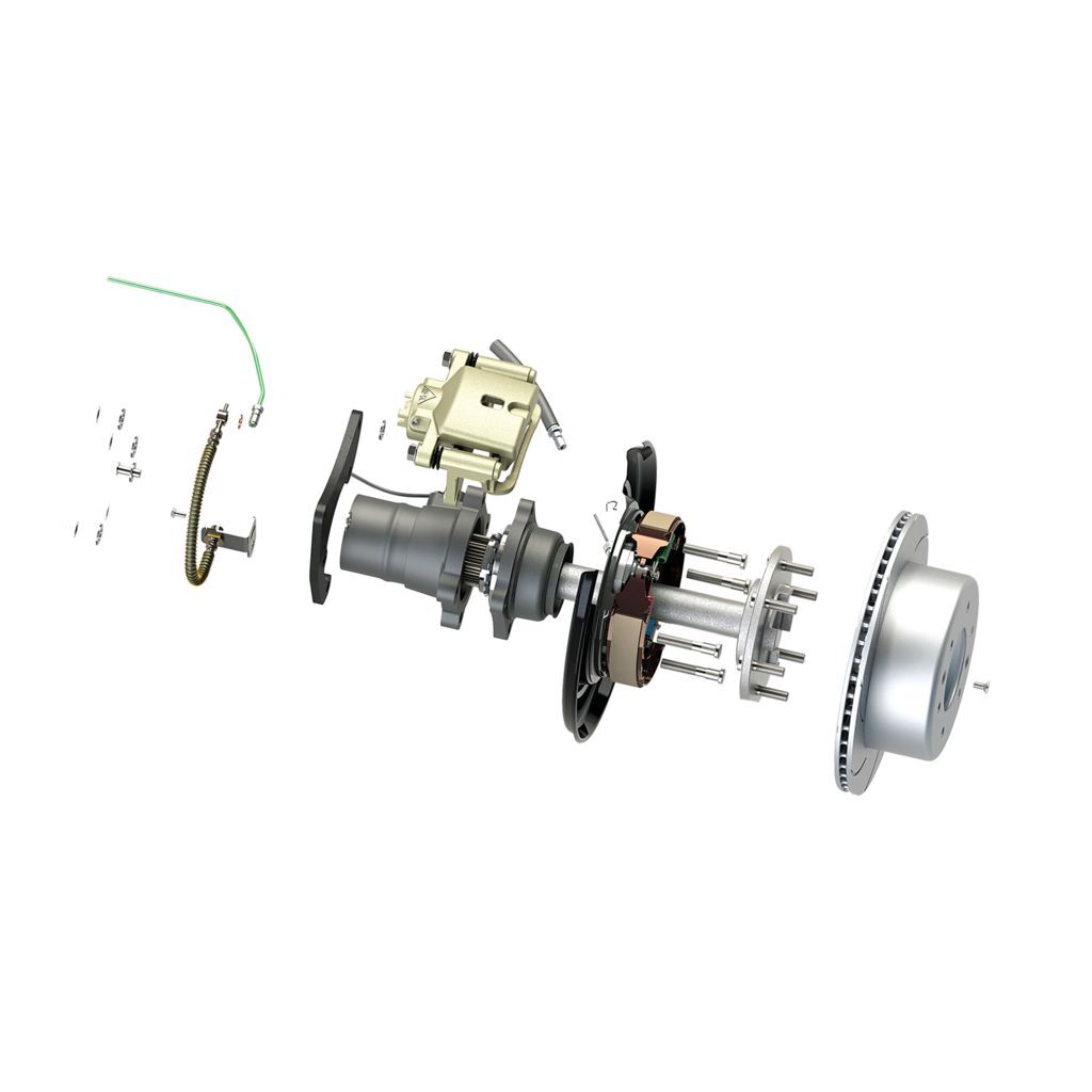 Toyota Hilux Kun25/26 Rear Drum To Disc Brake Conversion Kit (Double Row Wheel Bearing)