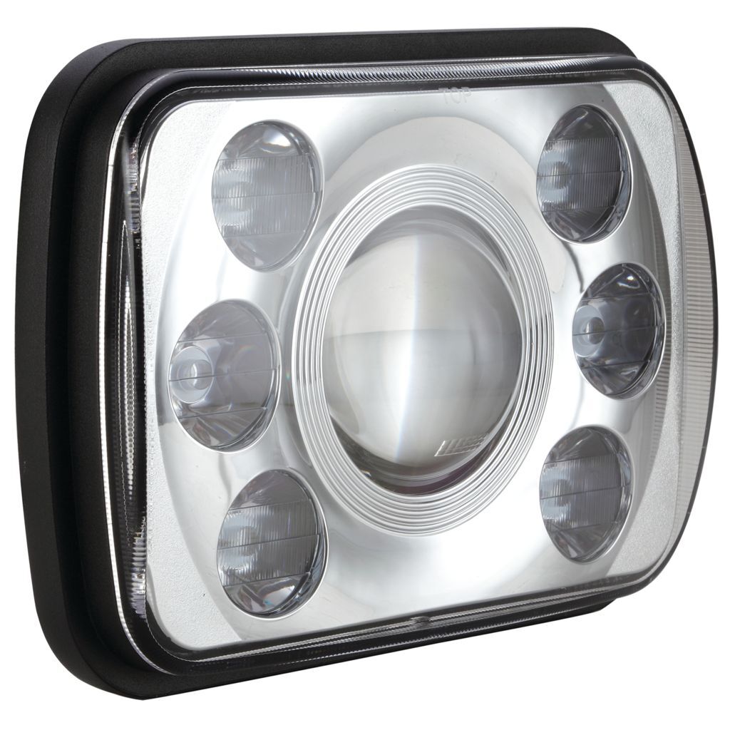 7x5 Inch Led Headlight 9-36v - Chrome Face