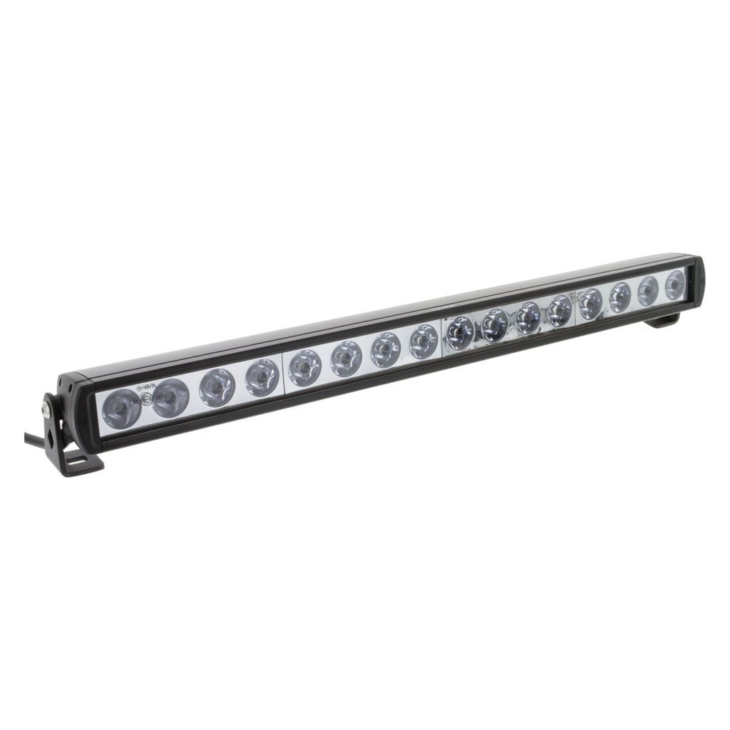 16 Led Drvng Lmp Lightbr Chrm Fascia Combo Beam 9-36v 160w 16,560lumens 670mm Long