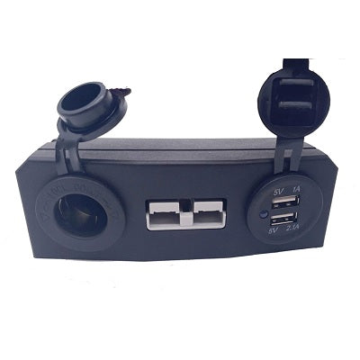 Mean Mother 50 AMP 12V Cig Socket & Dual USB Connector Unit