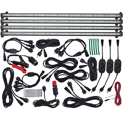 Mean Mother Led Light Bar Kit Single Colour 12V