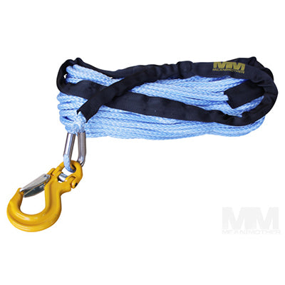 Mean Mother Dyneema Synthetic Rope 10mm X 45M With Hook