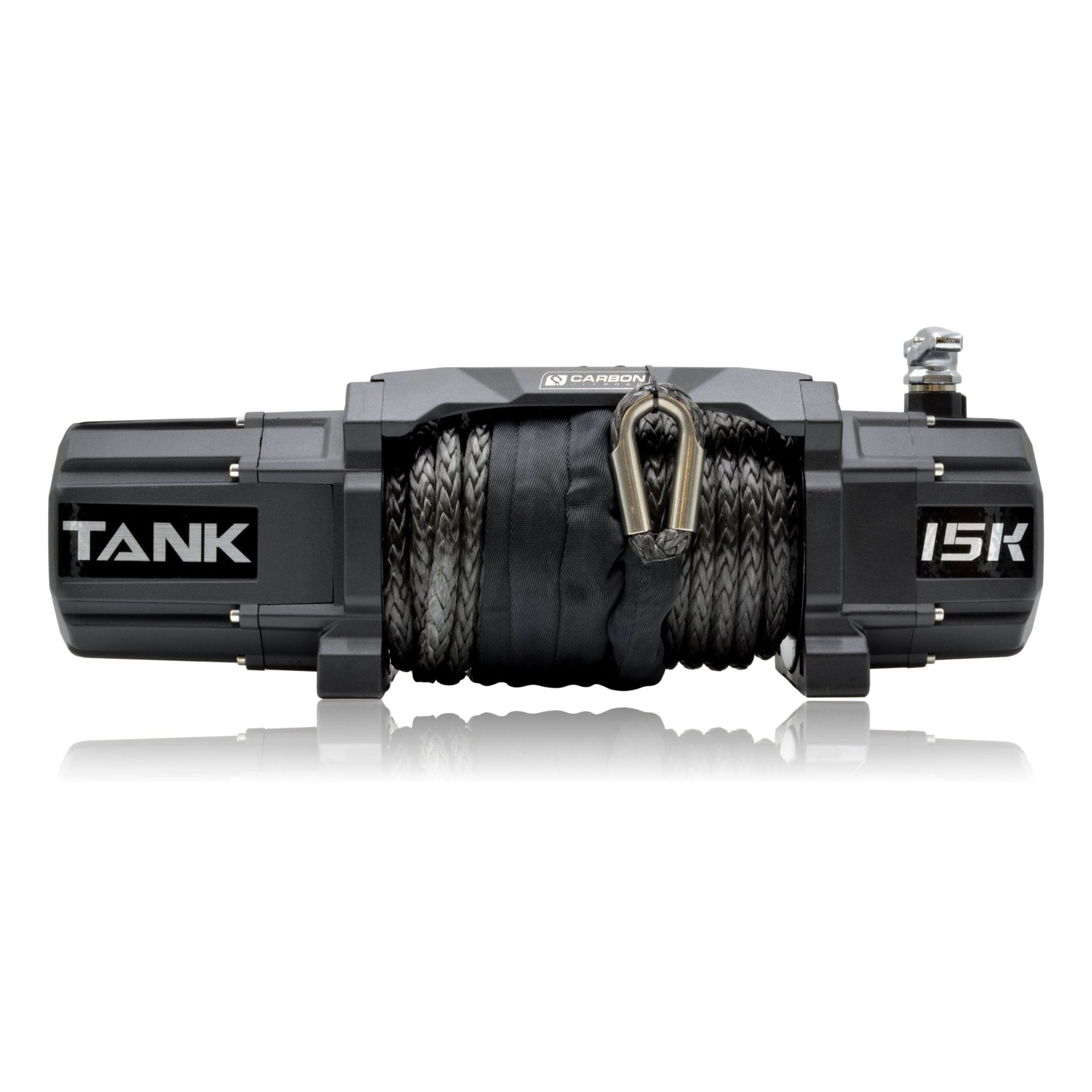Carbon TANK - 15000lb Winch 12V - CW - TK15BLK 2