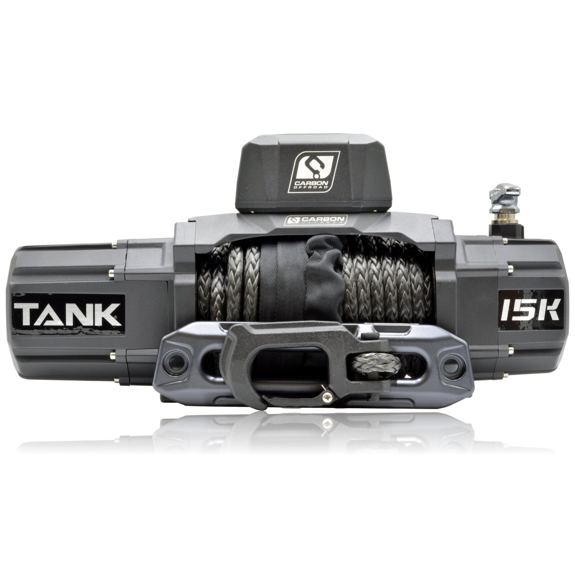 Carbon TANK - 15000lb Winch 12V - CW - TK15BLK 1