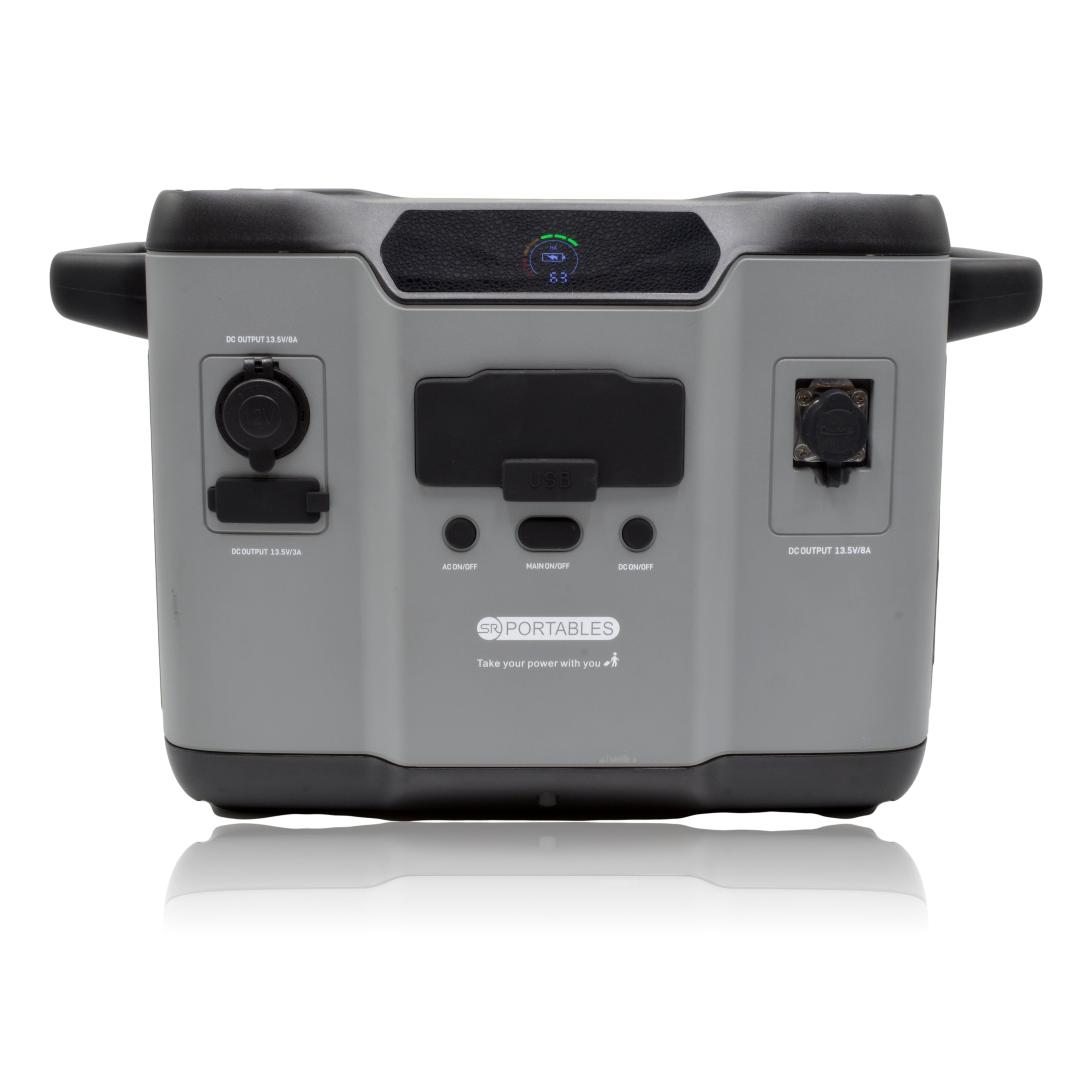Sr Portables Minotaur 1395wh 116ah Portable Lithium Solar Generator