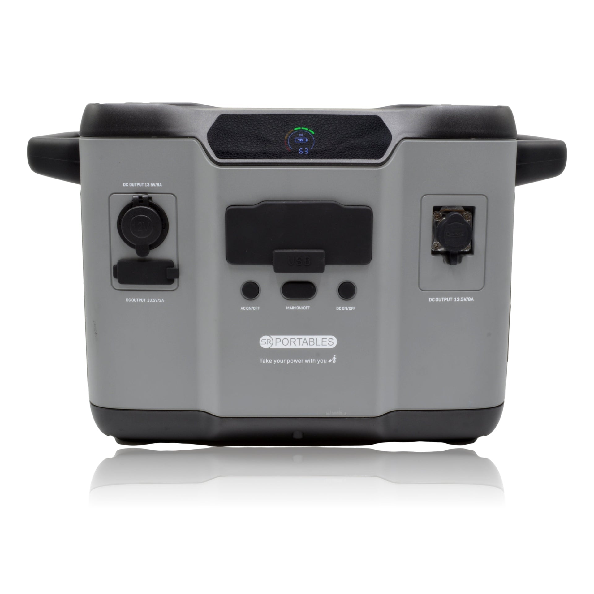 Sr Portables Minotaur 1395wh 116ah Portable Lithium Solar Generator