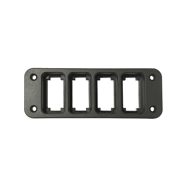 Four-Switch Panel Fascia For Ty Switches