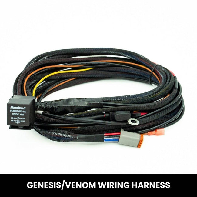Genesis And Venom Led Driving Light Wiring Harness