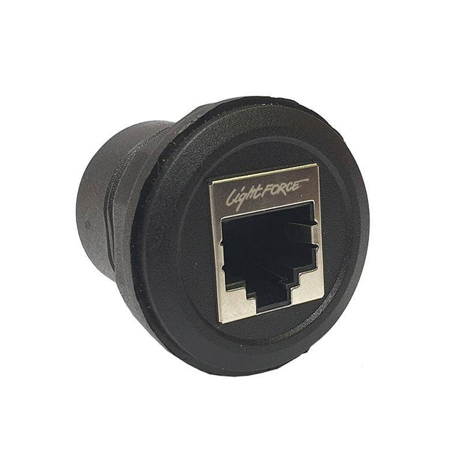 Rj45 Universal Round Pass-Through Connector