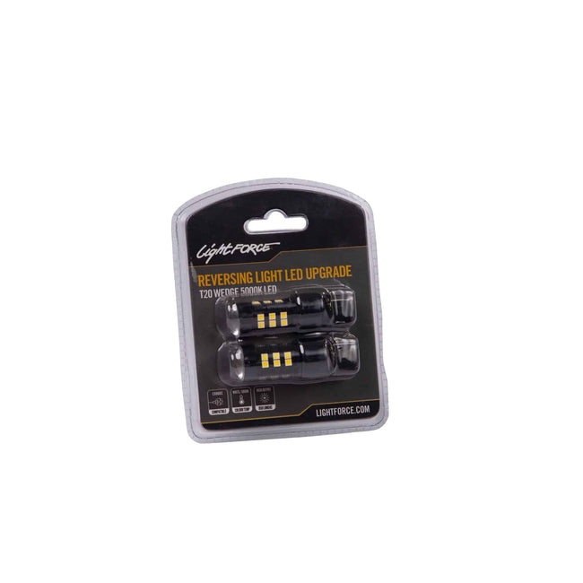 T20 Wedge Led Globe Pair