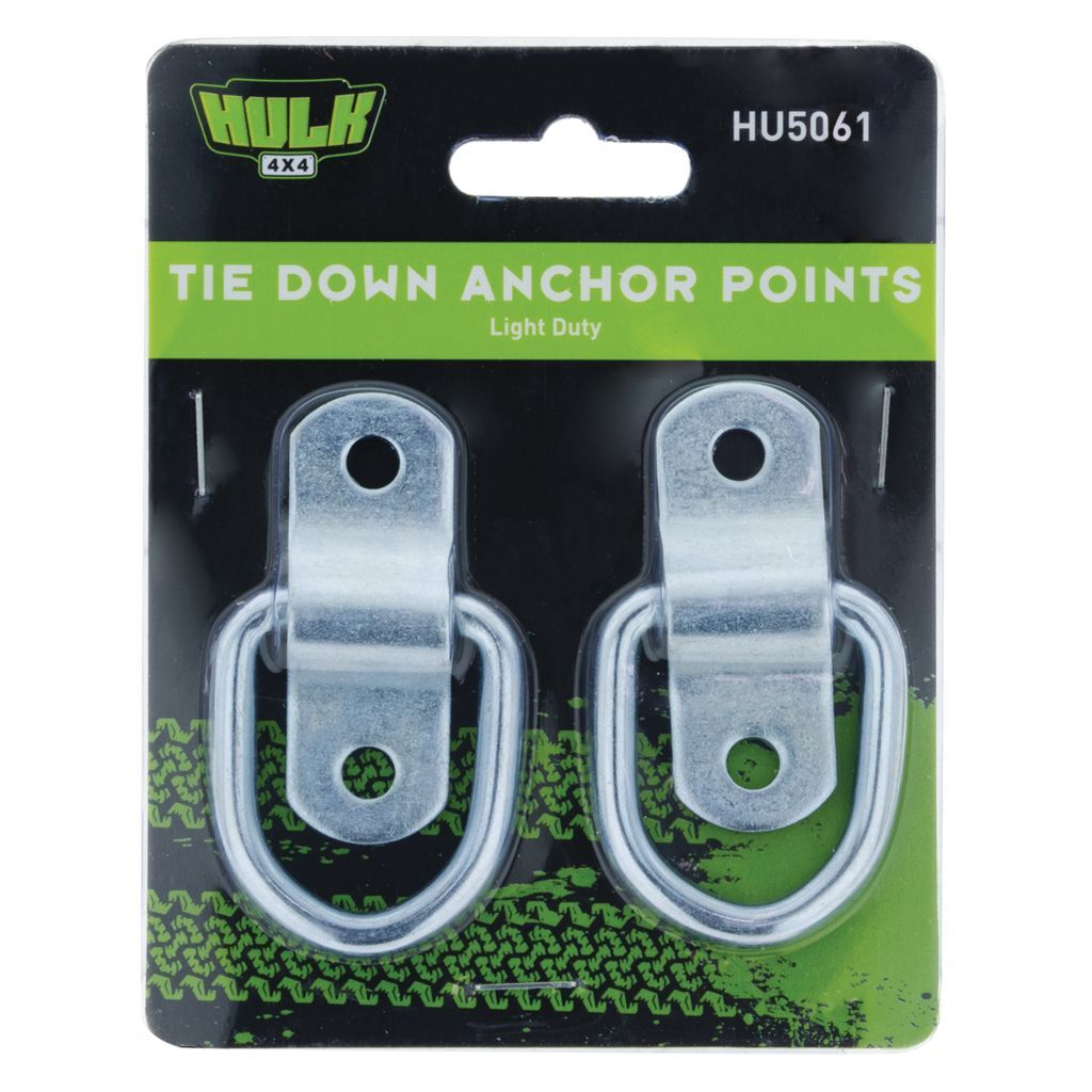 Tie Down Hardware For Ute/Tray (2Pack)
