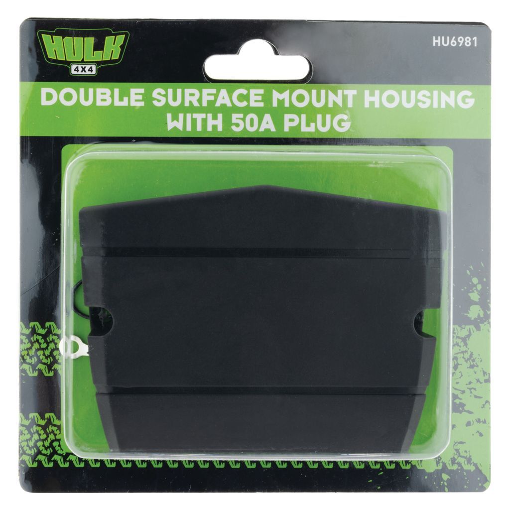 Double Surface Mount Housing With 50A Plugs
