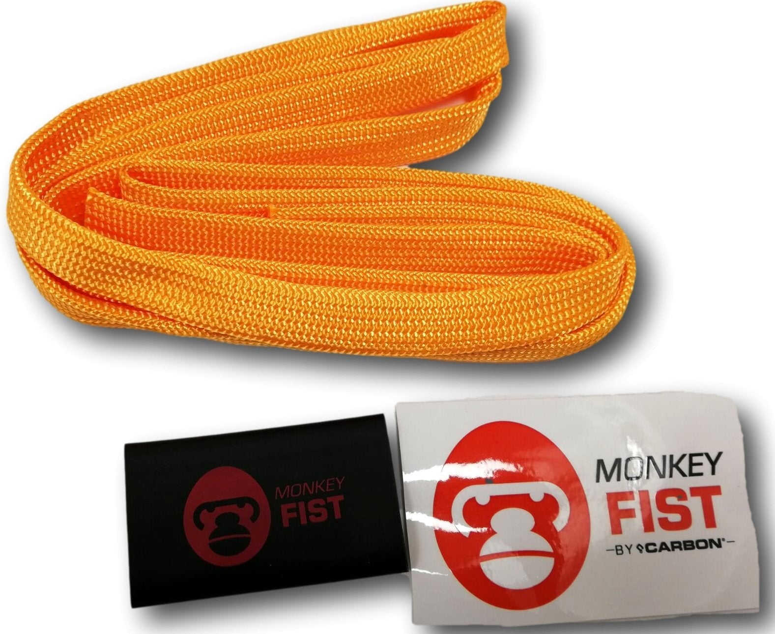 Carbon Winch Monkey Fist Coloured Rope Sheath - Carbon Offroad