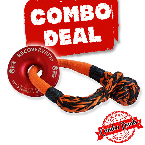 Carbon Recovery Ring Soft Shackle and blanket Combo Deal