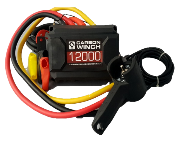 Carbon Winch 24 volt control box complete with wireless controller