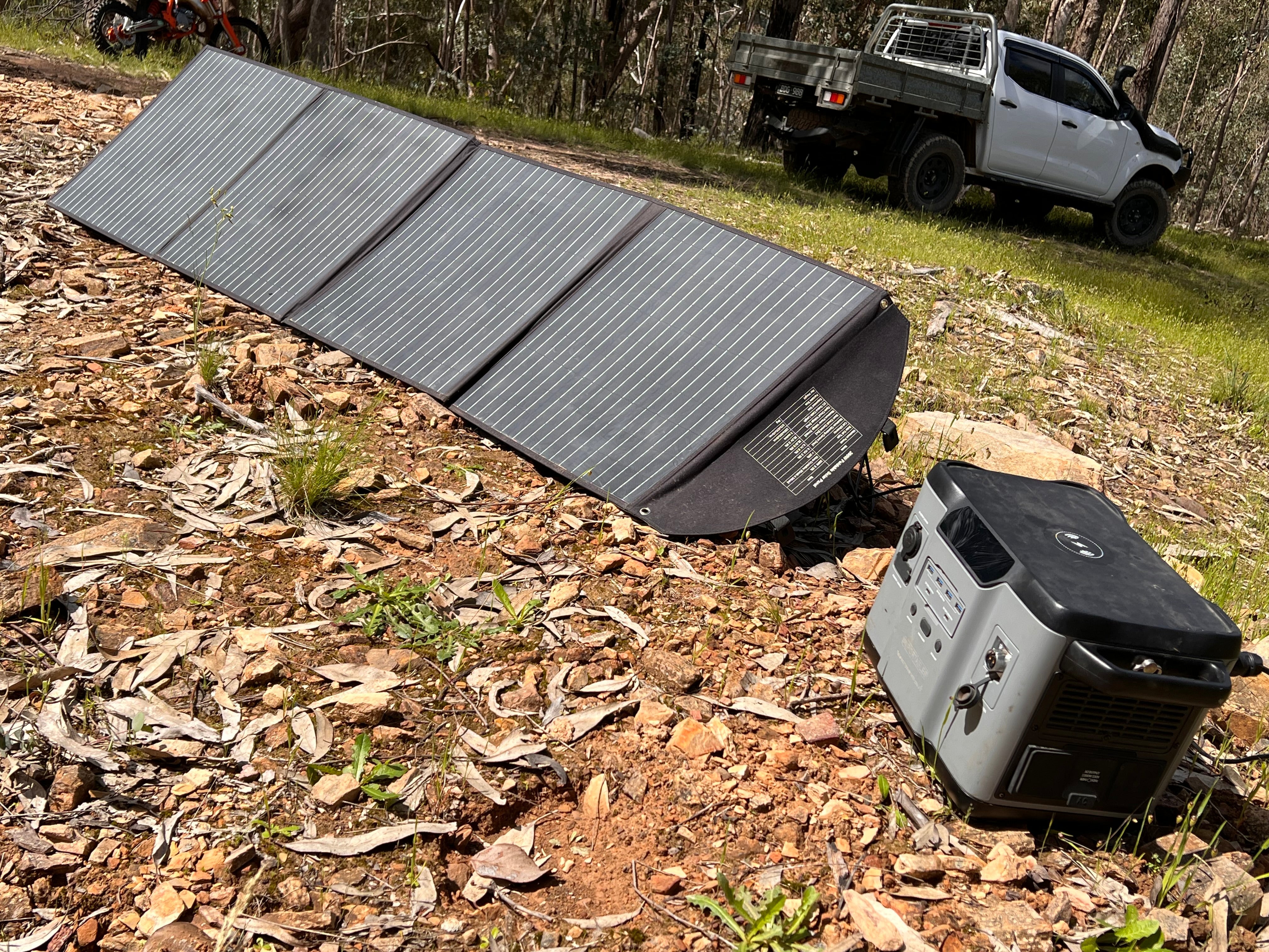 SR Portables Minotaur 1395wh 116ah Portable Lithium Solar Generator Plus 200w Solar Panel