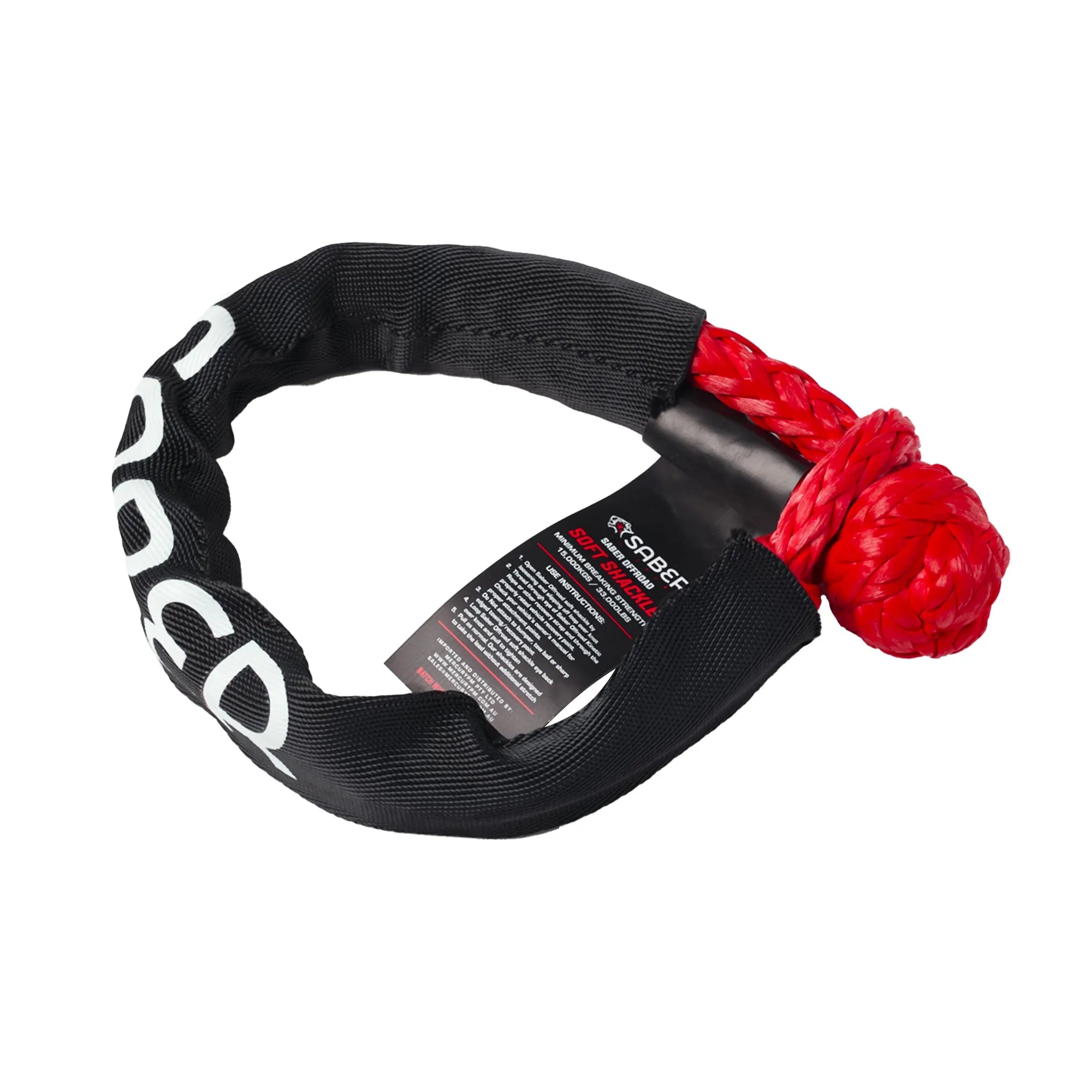 15,000kg Soft Shackle with Protective Sheath