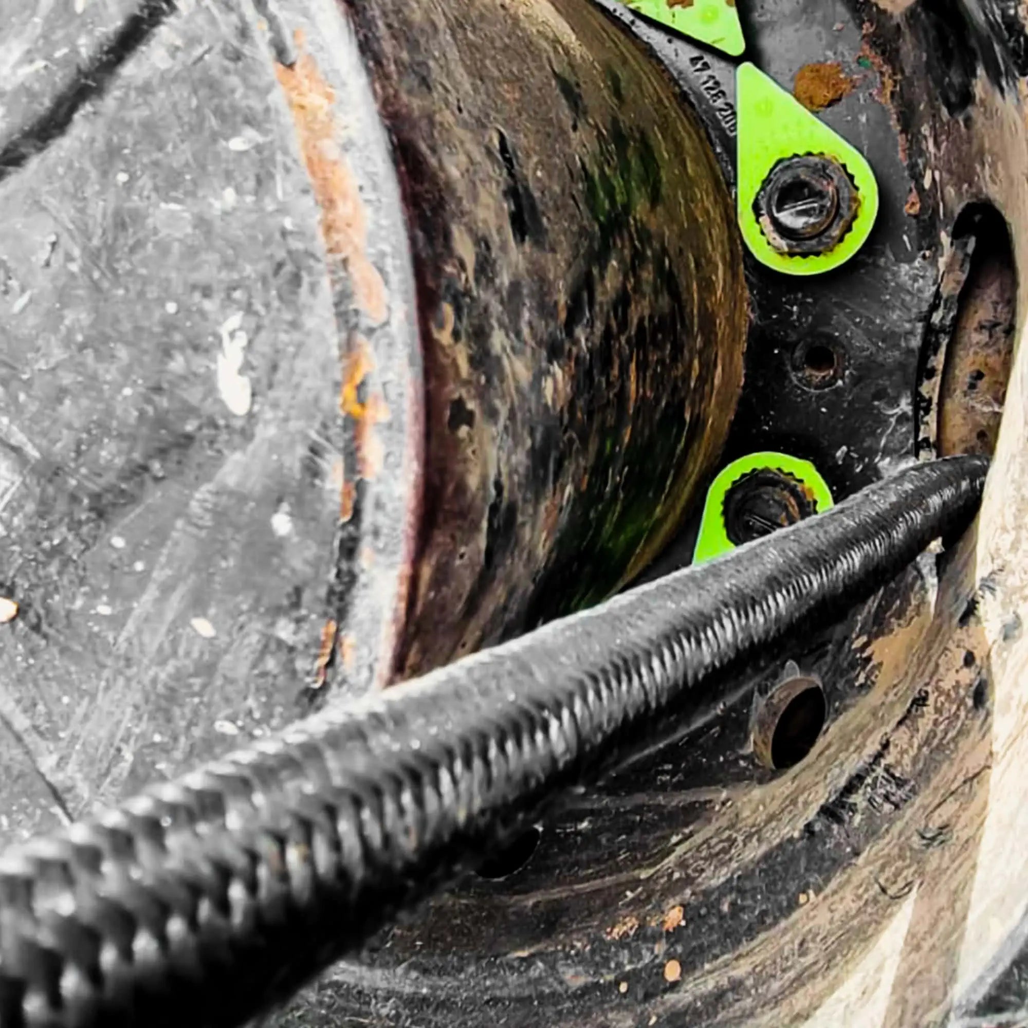 24,500KG Long HDX Soft Shackle with Technora Binding