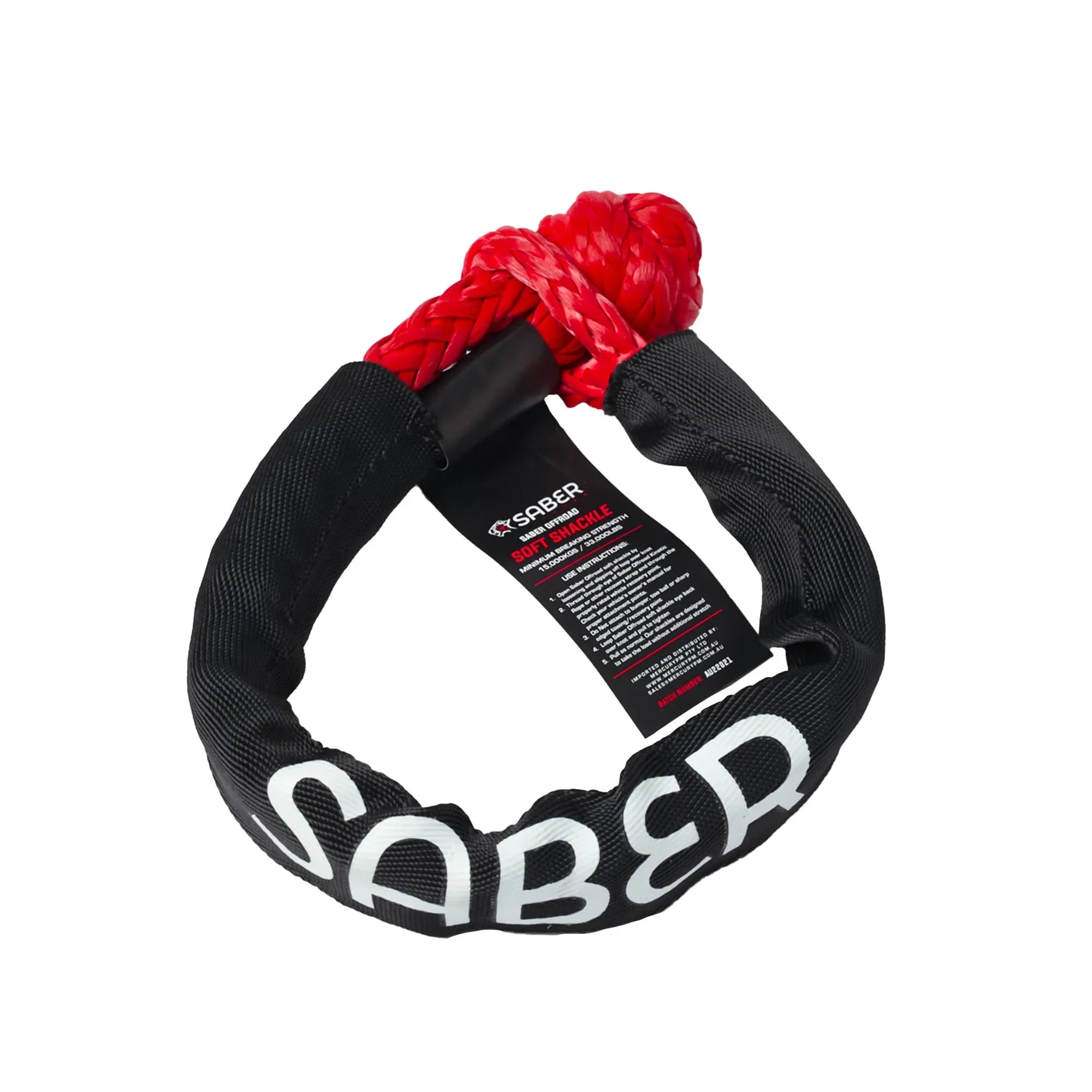 15,000kg Soft Shackle with Protective Sheath