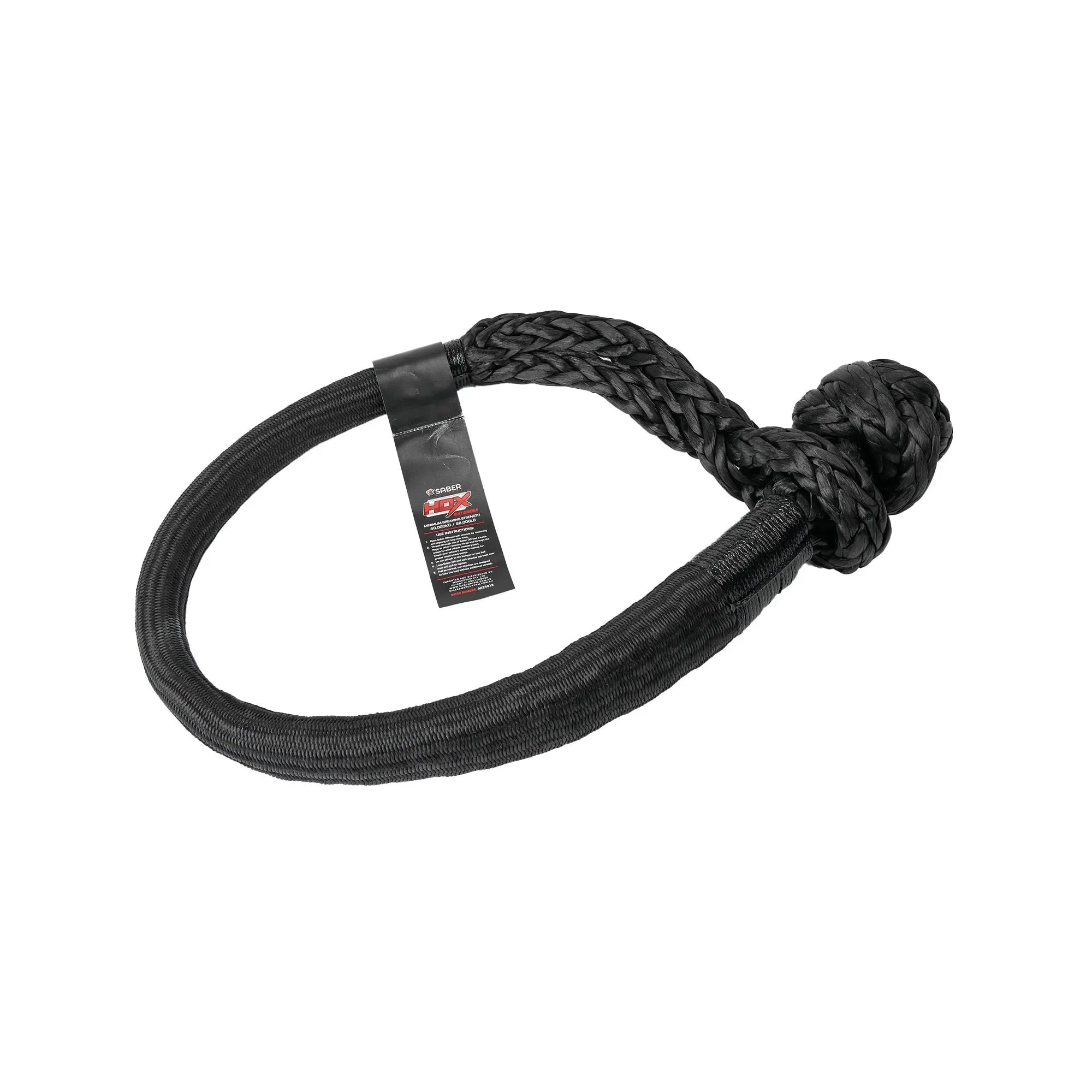40,000KG HDX SaberPro Technora Bound Soft Shackle
