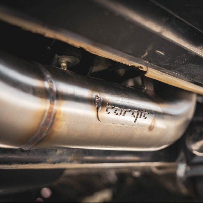 3.5" Turbo Back Exhaust - Toyota - 78 Series Troop Carrier 4.5L V8  03/2007 - 07/2016