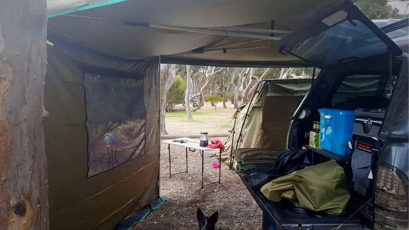 30 Second Wing Awning Wall With Window