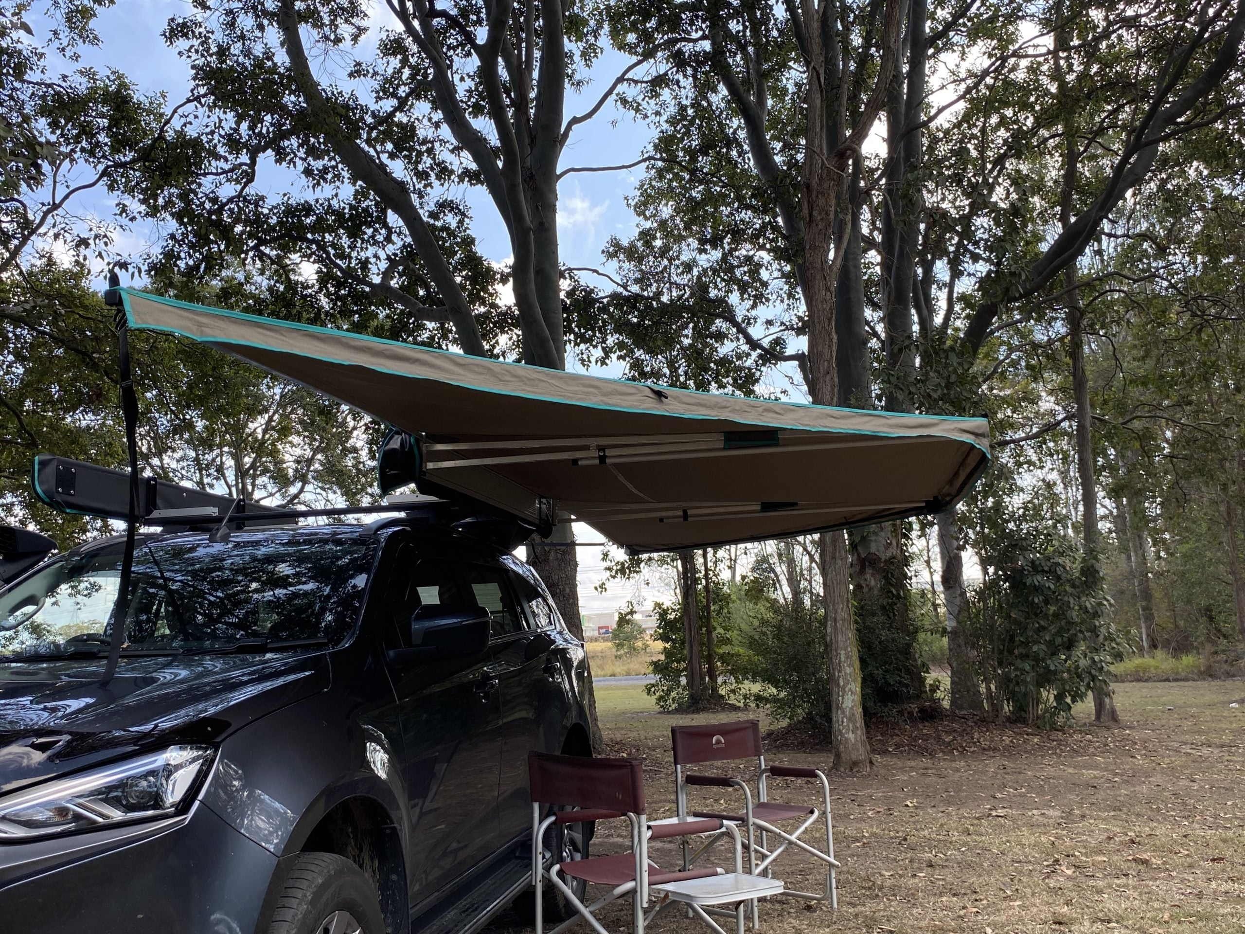 180 Degree 30 Second Wing Awning