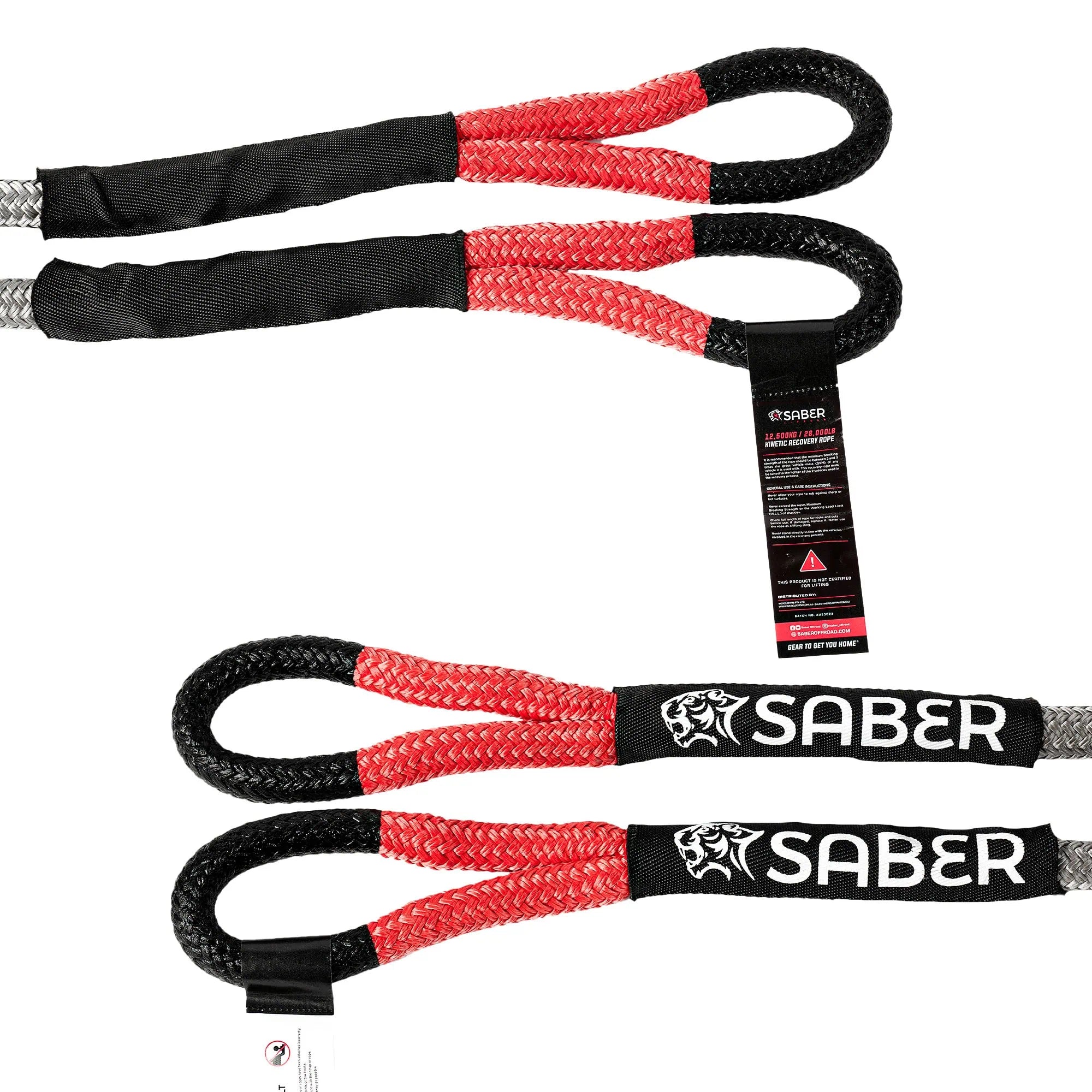 12,500KG Kinetic Recovery Rope