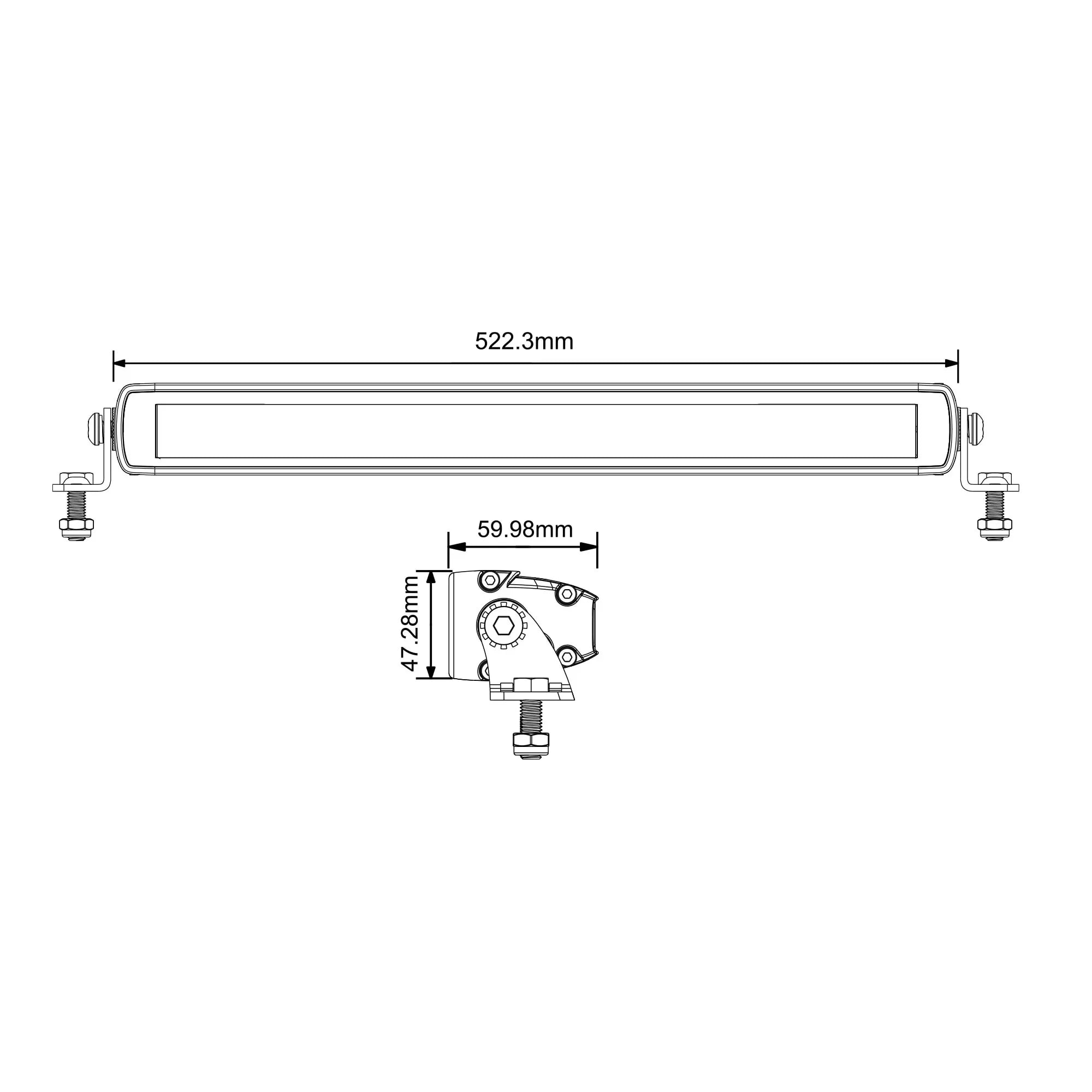 20€³ Light Bar  Combo Beam