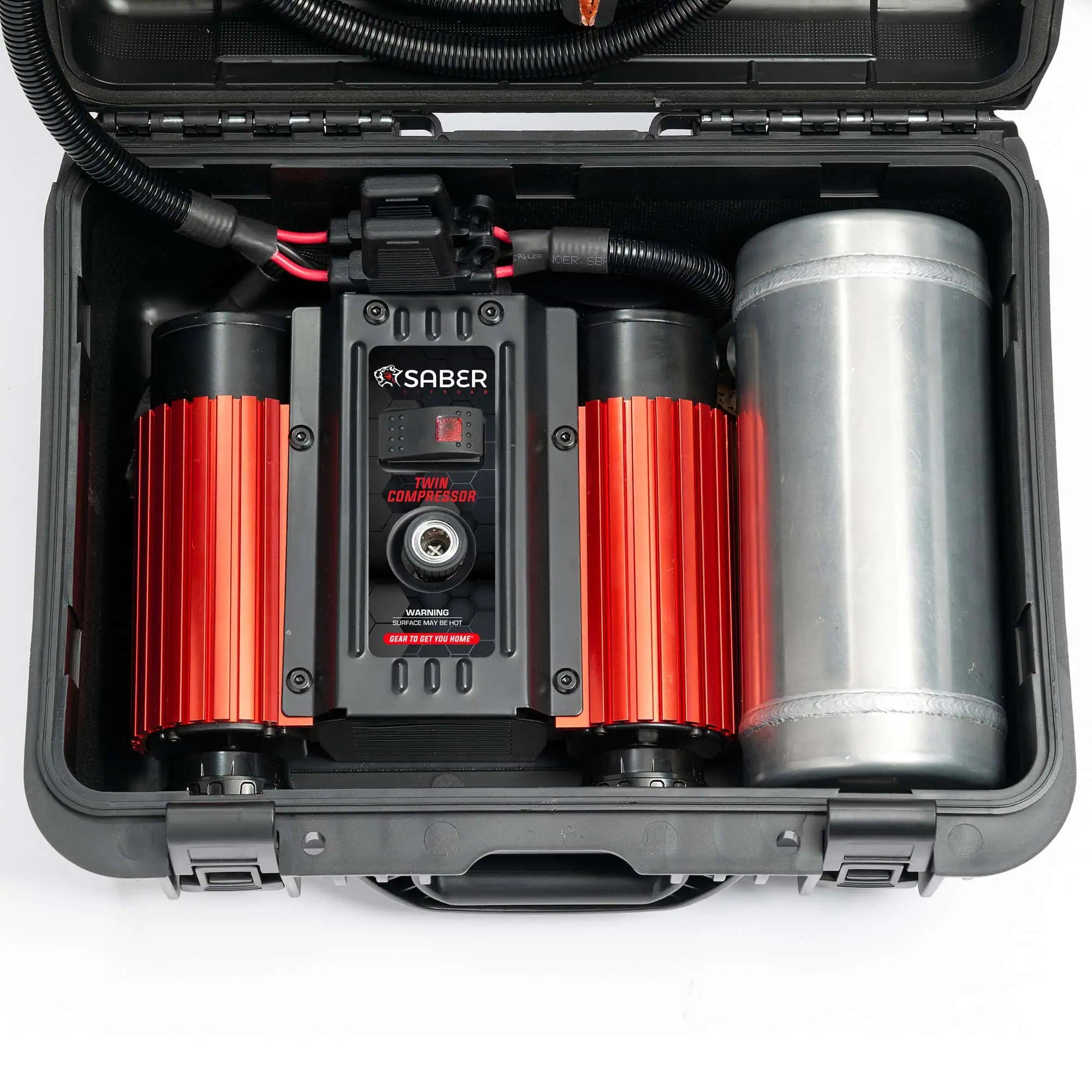 Select Series Twin Air Compressor Case & Inflation Kit
