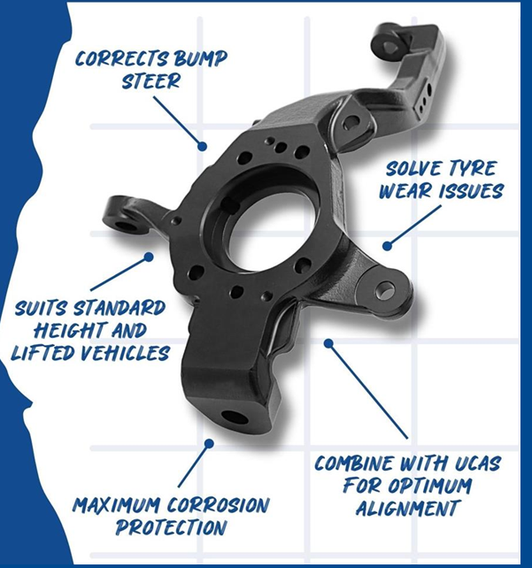 SuperPro Steering Knuckle Kit to suit Isuzu D-Max & MU-X & Mazda BT-50
