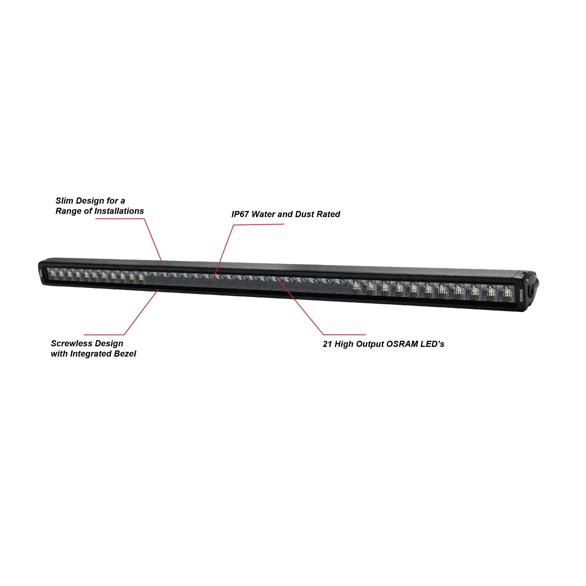 40€³ Light Bar  Combo Beam
