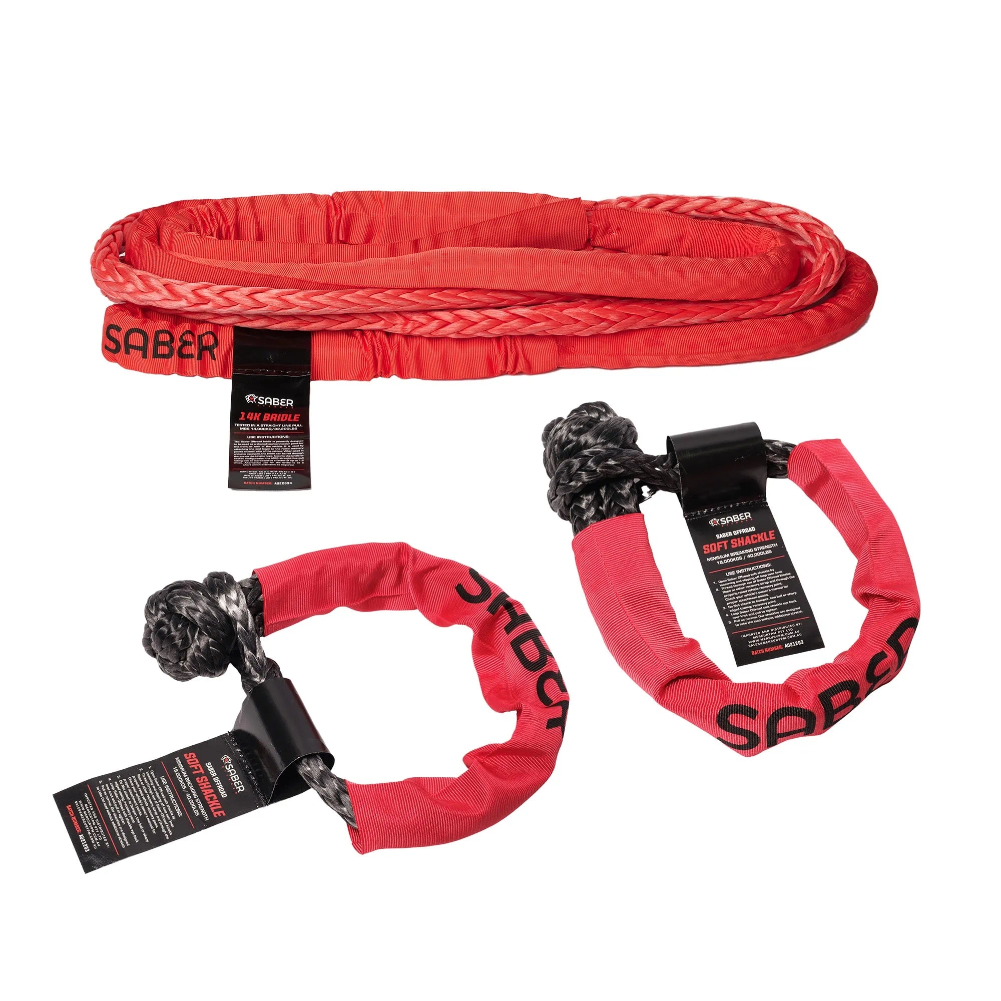 5 Metre SaberPro Bridle & Soft Shackle Kit
